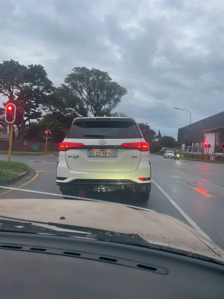 White Toyota