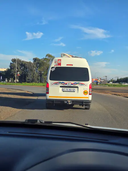 White Toyota Quantum