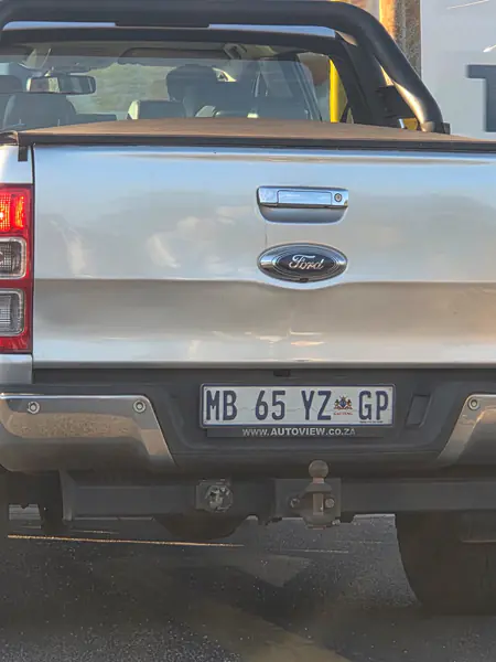 Silver Ford Ranger