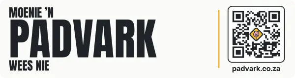 Moenie 'n padvark wees nie